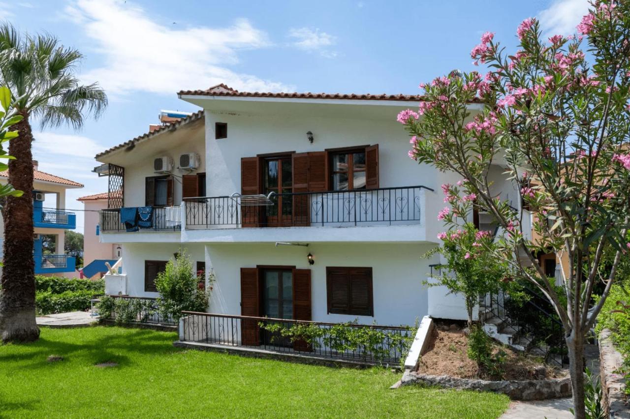 Ferienwohnung Seahouse With View Psakoudia Exterior foto