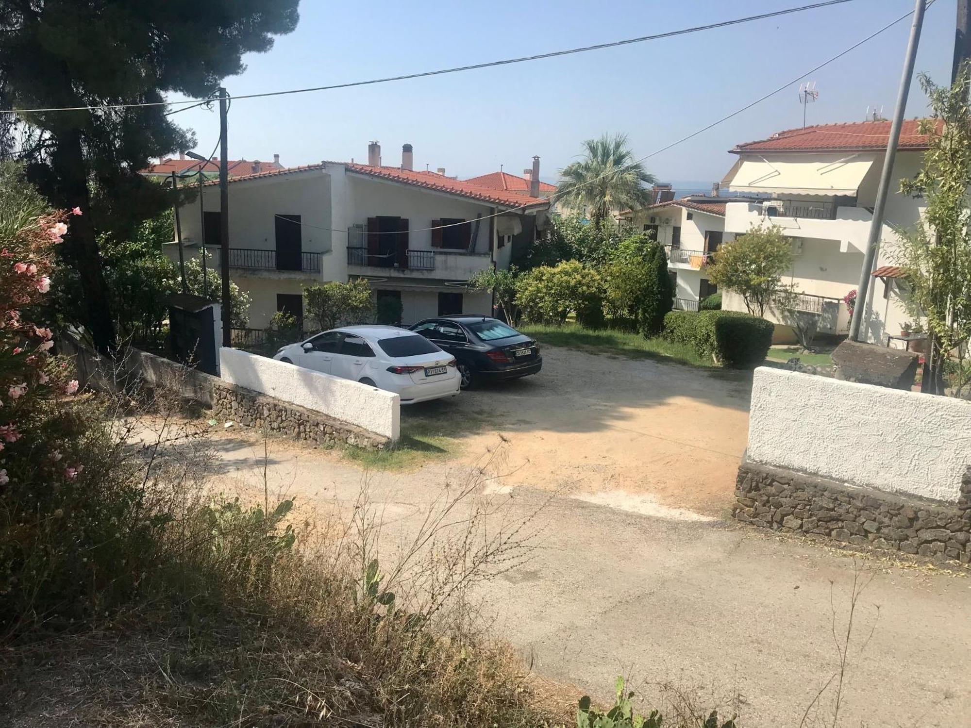 Ferienwohnung Seahouse With View Psakoudia Exterior foto