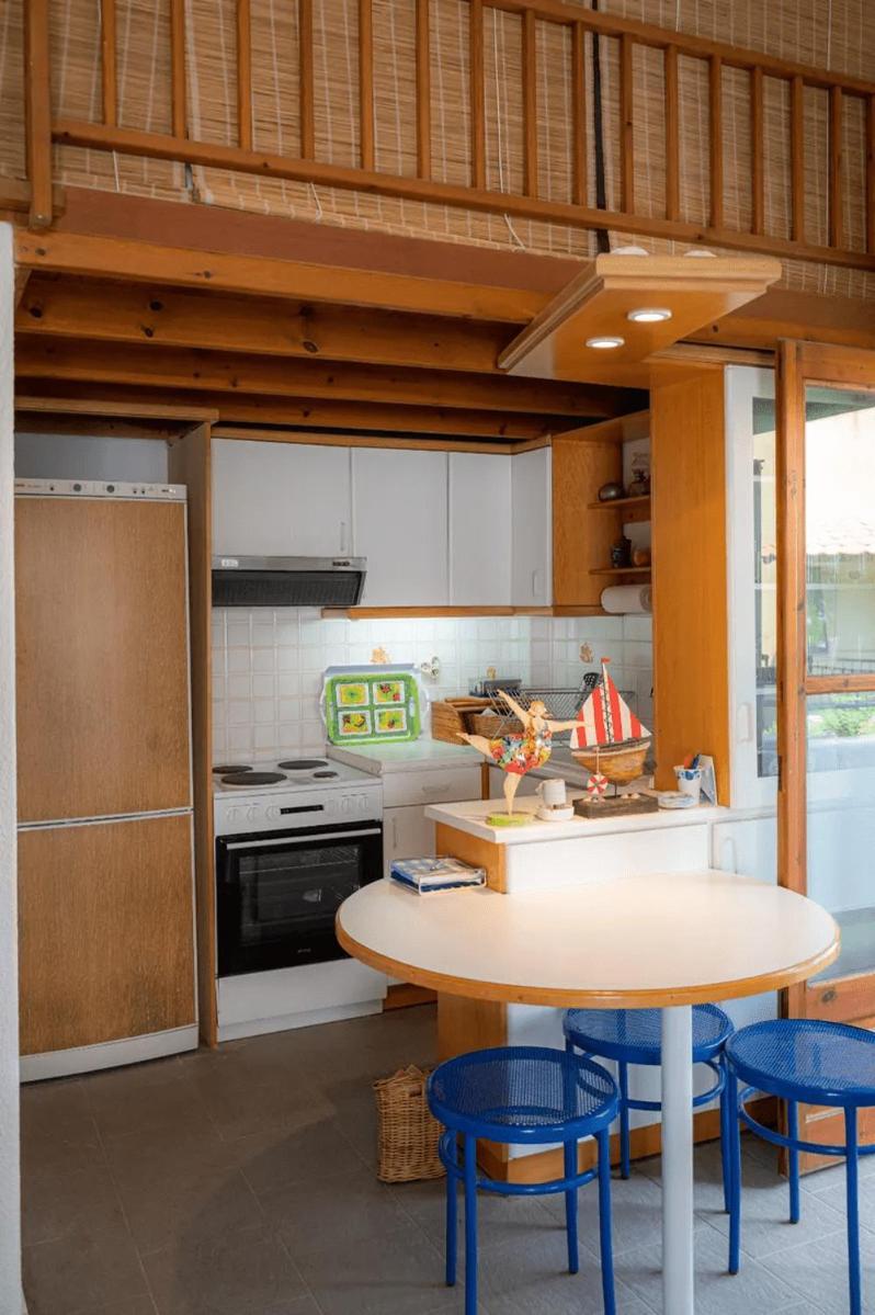 Ferienwohnung Seahouse With View Psakoudia Exterior foto