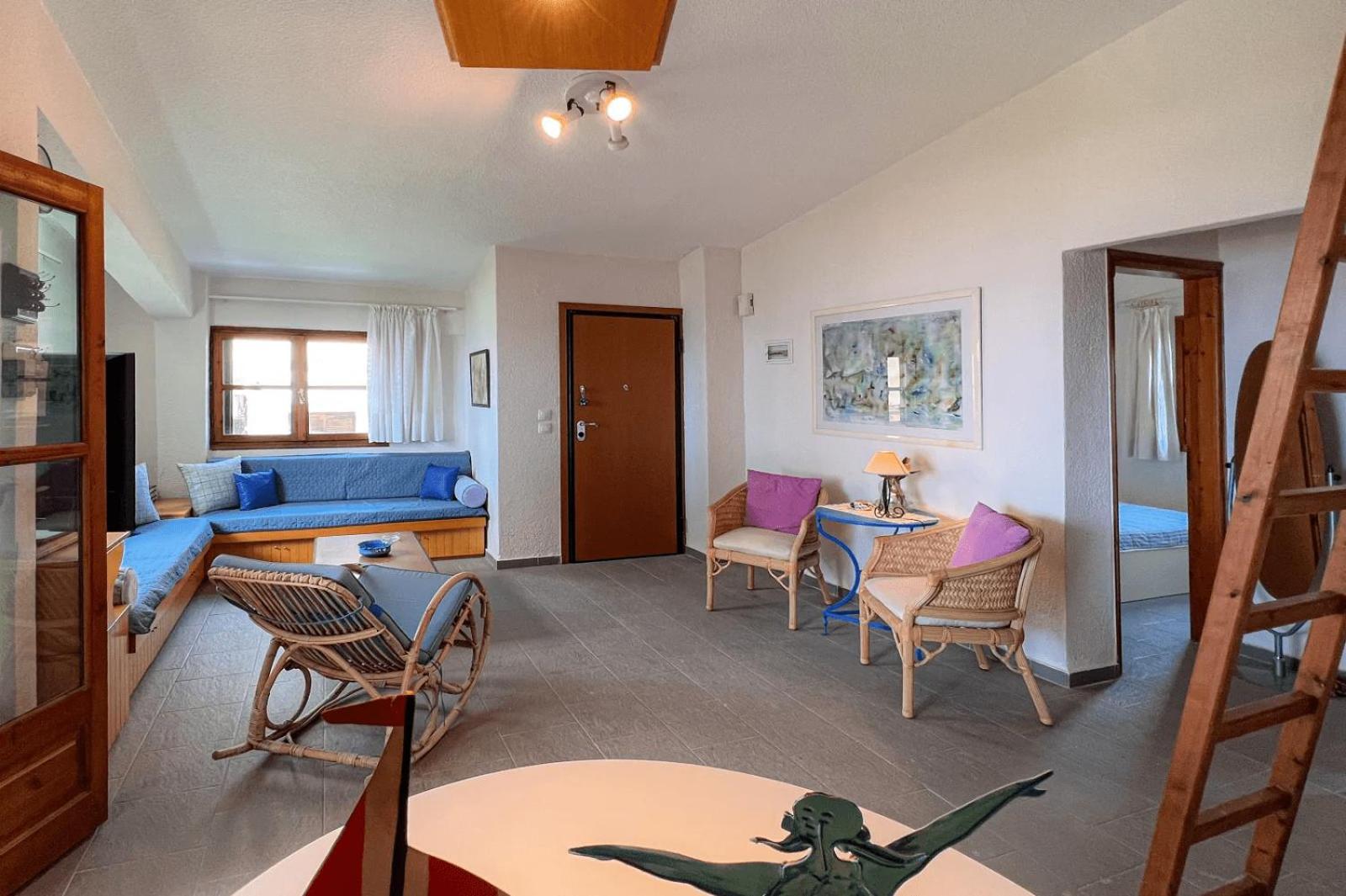 Ferienwohnung Seahouse With View Psakoudia Exterior foto